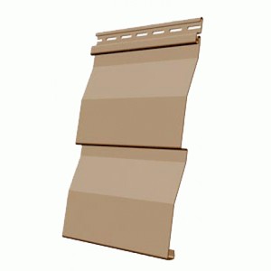 Сайдинг Doсke D4.5 Корабельный брус Карамель
