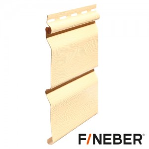 Сайдинг Fineber Standart Кремовый