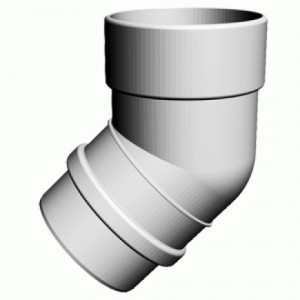 Колено 45° Docke Lux