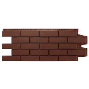 Фасадные панели Grand Line Клинкерный Кирпич Коричневый