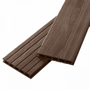 Террасная доска (декинг) из ДПК Unodeck Mogano венге