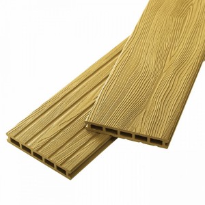 Террасная доска (декинг) из ДПК Unodeck Mogano орех