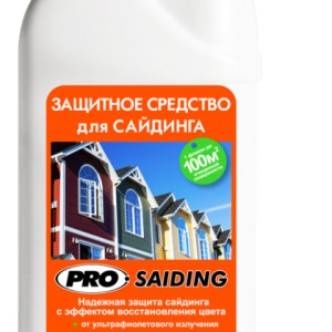 Защитное средство - импрегнант для сайдинга с эффектом восстановления цвета Прокрас.бел 1л