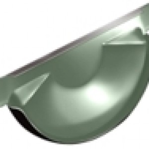 Заглушка желоба Optima 125x90