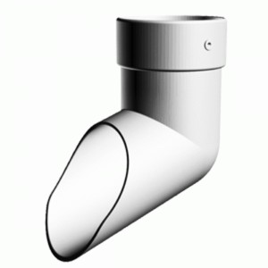 Наконечник трубы для водосточной системы Docke Lux