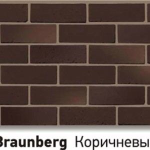 Цокольный сайдинг Docke Berg Коричневый