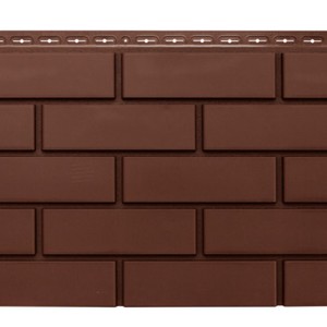 Цокольный сайдинг Grand Line Клинкерный Кирпич Коричневый