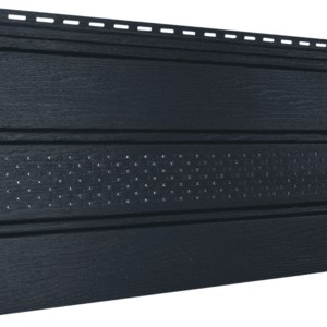 Графитовый софит Ю-Пласт CLASSIC с частичной перфорацией