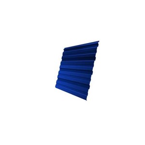 Кровельный профнастил С10R 0,45 PE RAL 5005 сигнальный синий
