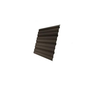 Кровельный профнастил С10R 0,5 Satin RR 32 темно-коричневый