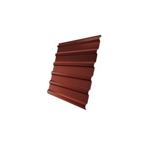 Профнастил С20R 0,5 Satin RAL 8004 терракота