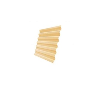 Профнастил С21R 0,45 PE RAL 1014 слоновая кость