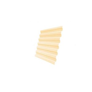 Профнастил С21R 0,5 Satin RAL 1015 светлая слоновая кость