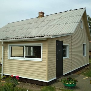 Монтаж 140м2 мягкой кровли