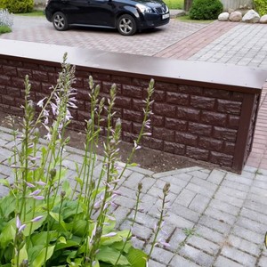 Монтаж цокольного сайдинга Holzplast D4 Корица
