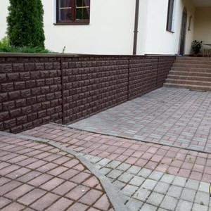 Монтаж цокольного сайдинга Holzplast D4 Корица