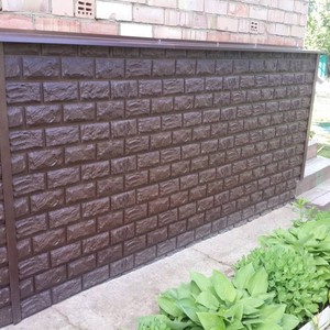 Монтаж цокольного сайдинга Holzplast D4 Корица