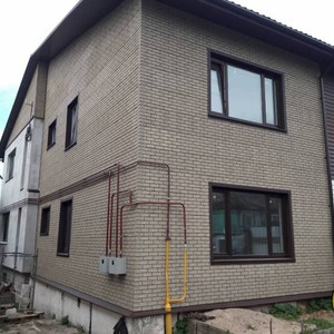 Отделка фасада панелями Vox SOLID Brick Regular Exeter