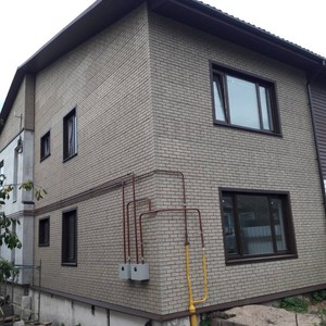 Отделка фасада панелями Vox SOLID Brick Regular Exeter