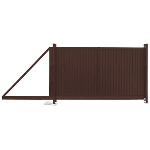 Ворота откатные Премиум 2,0х4,5 RAL 8017