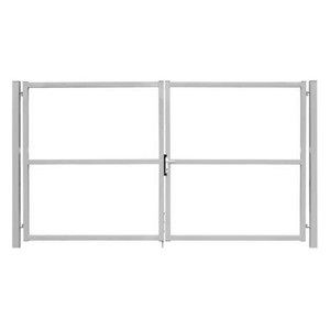 Ворота Эконом New Lock 2,0х3,45 RAL 7040