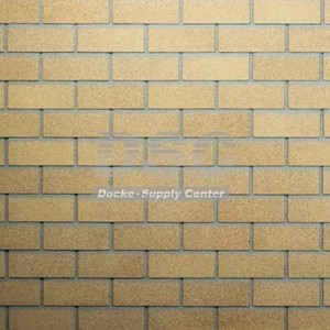 Фасадная битумная плитка Docke BRICK Янтарный
