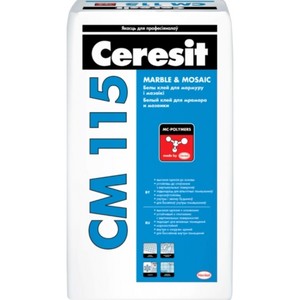 Клей для мрамора и мозаики Ceresit CM 115