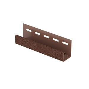 J-планка Ю-Пласт, S-Lock Клинкер Терракотовый